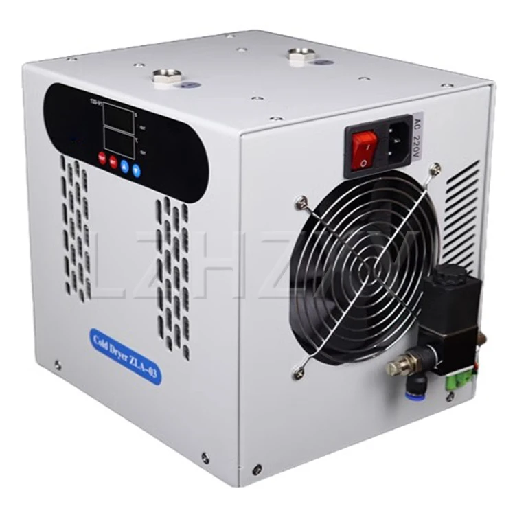 200L/Min Cold Dryer Electronic Condenser Compressed Air Drying Water Removal Fil