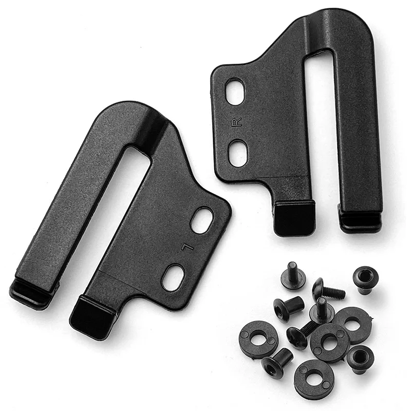 1Pair Kydex IWB Holster Clips K Sheath Waist Clip Accessories Kydex