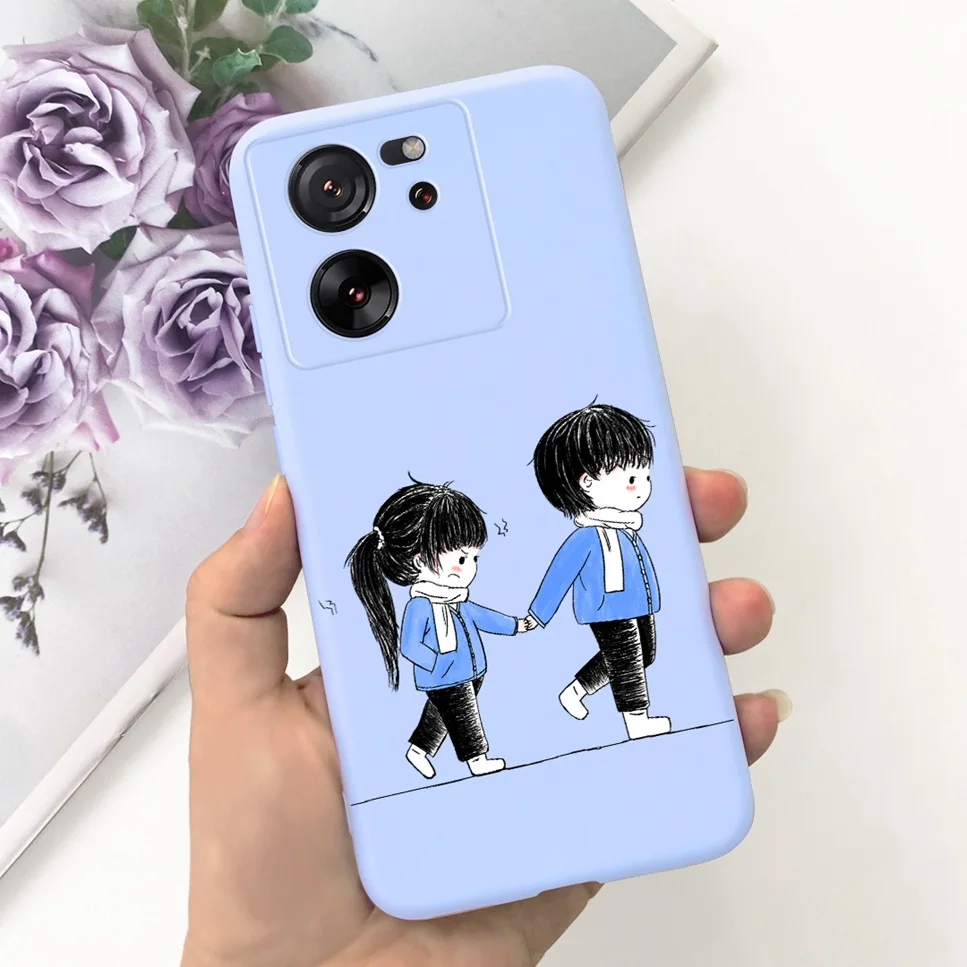 For Xiaomi 13T Case 13 T Pro 5G Candy Paint Soft Silicone Shockproof Phone Cases For Xiaomi 13T Mi13T Pro Bumper Cover Capa