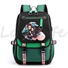 Anime Backpack Demon Slayer Nezuko School Bag for Women Fashion Backpacks Manga Tanjirou Schoolbag Teenager boys Girls Bookbag 1