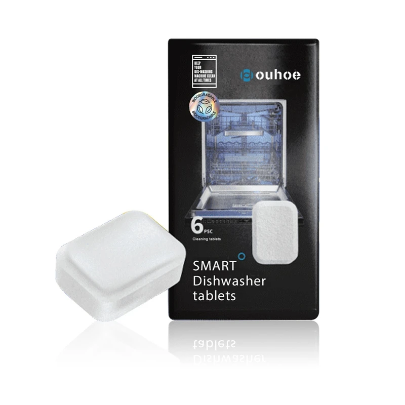 

6 шт./коробка, таблетки для глубокой очистки моющего средства