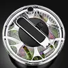 Salad Spinner Stainless Steel Manual Press Type Vegetable Spinner Multifunctional Home Vegetable Fruit Washer Drain Strainer 2