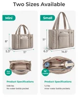حقيبة يد صغيرة من BAGSMART للنساء حقيبة كروس خفيفة الوزن مع حقيبة كتف صغيرة بسحاب للسفر والعمل والكلية 2