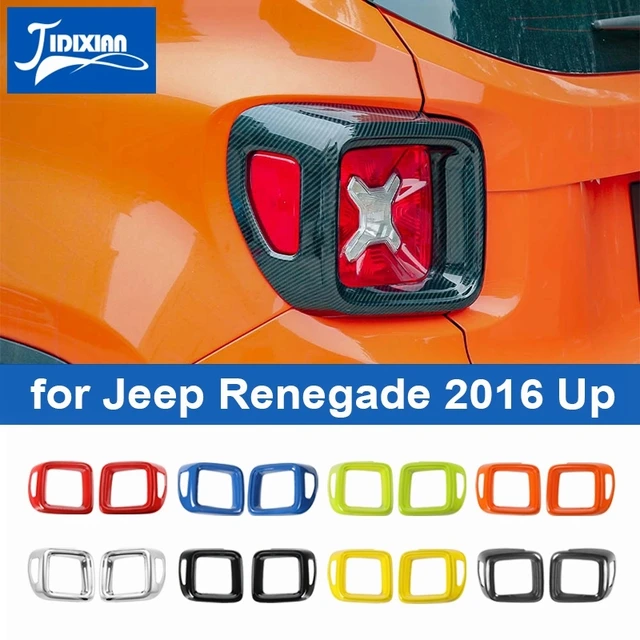 Auto Rücklicht Lampe Dekoration Abdeckung für Jeep Renegade 2016 2017 2018  2019 2020 2021 2022 Lampe Motorhaube Außen zubehör