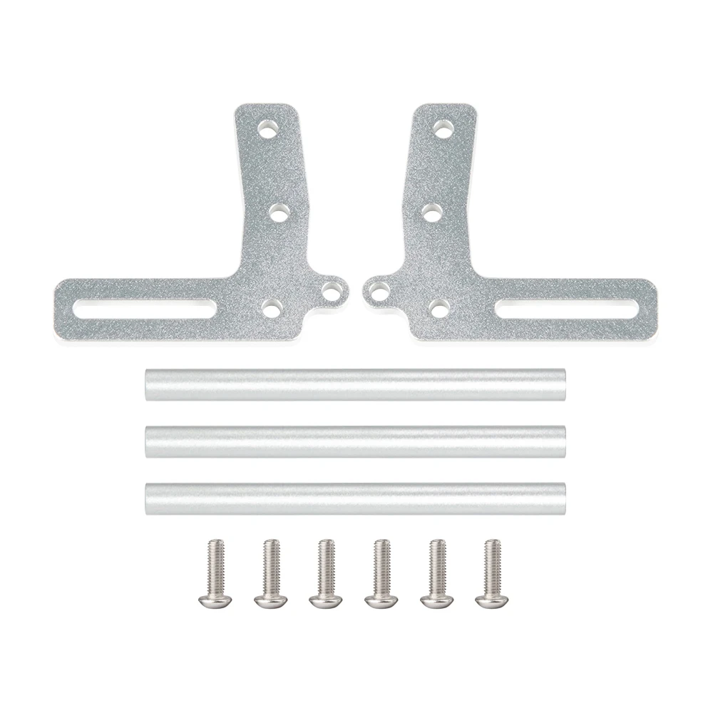 Durable Aluminum Front Bumper Bull Bars for 1/10 RC Crawler Vehicles