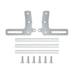 Durable Aluminum Front Bumper Bull Bars for 1/10 RC Crawler Vehicles (CA30758)