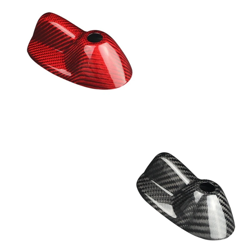 Newcarbon Fiber Car Roof Shark Fin Antenna Decalcomania Antenne Decorazione Cover Per Mini Cooper Clubman R55 R56