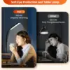 Double/Single Head LED Desk Lamp Dimmable PC Monitor Light USB Table Lamps Reading Lights Eye Protection 3 Color Mode For Office 6