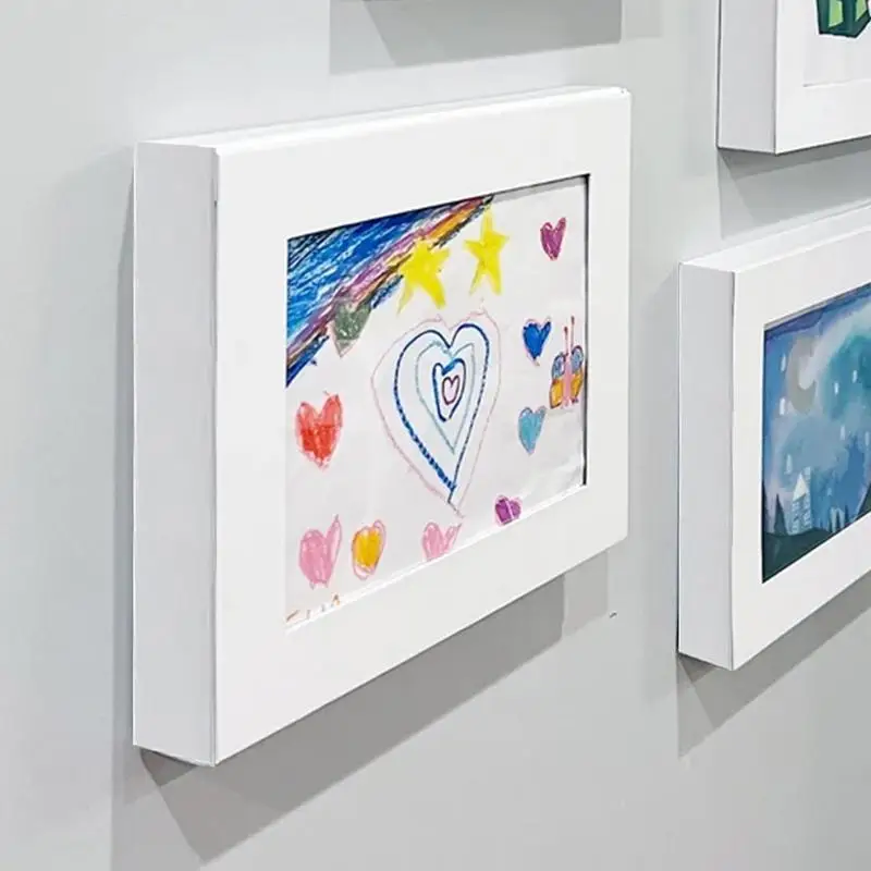 Children Art Frametory Projects Kids Art Frames Front Opening
