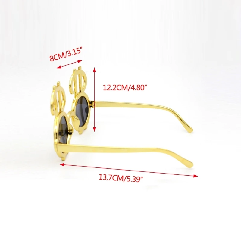 M89E Funny Sunglasses Props Dollar Signs  Funny Birthday Photobooth Props 6