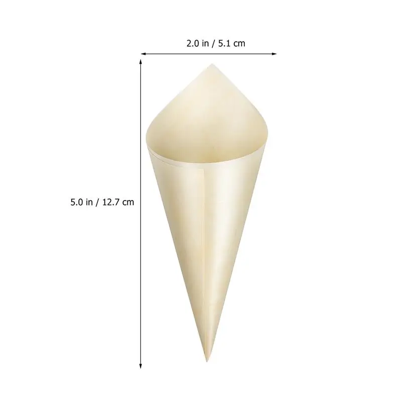 Food Cones Ice Cream Cone 100Pcs