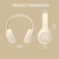 Wireless Bluetooth Headphones Over Ear HIFI Stereo Headsets Noise Reduction Sports Gaming Earphones Music Player with Mic Gifts - Image 6