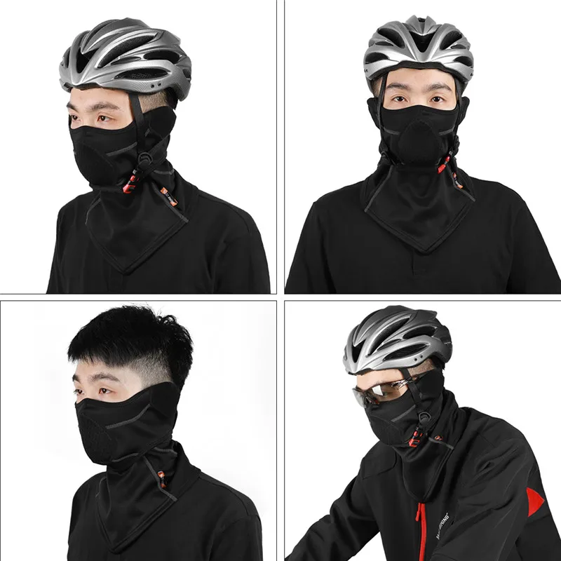 WEST BIKING Winter Balaclava Cycling Full Face Mask Warm Outdoor Sports Motorcycle Ski Fishing Hunting Mask Fleece Scarf Cap