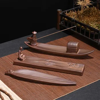 Zen-like Hanjiang Guying Ceramic Incense Stick Multifunctional Backflow Aroma Diffuser Sandalwood Creative Decoration 1