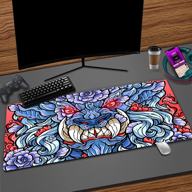 

Mousepad Gamer Monster Hunter Gaming Mouse Pad Mat Anime Computer Accessories Xxl Desktop Extended Large Pc Mause Pads Desk Mats
