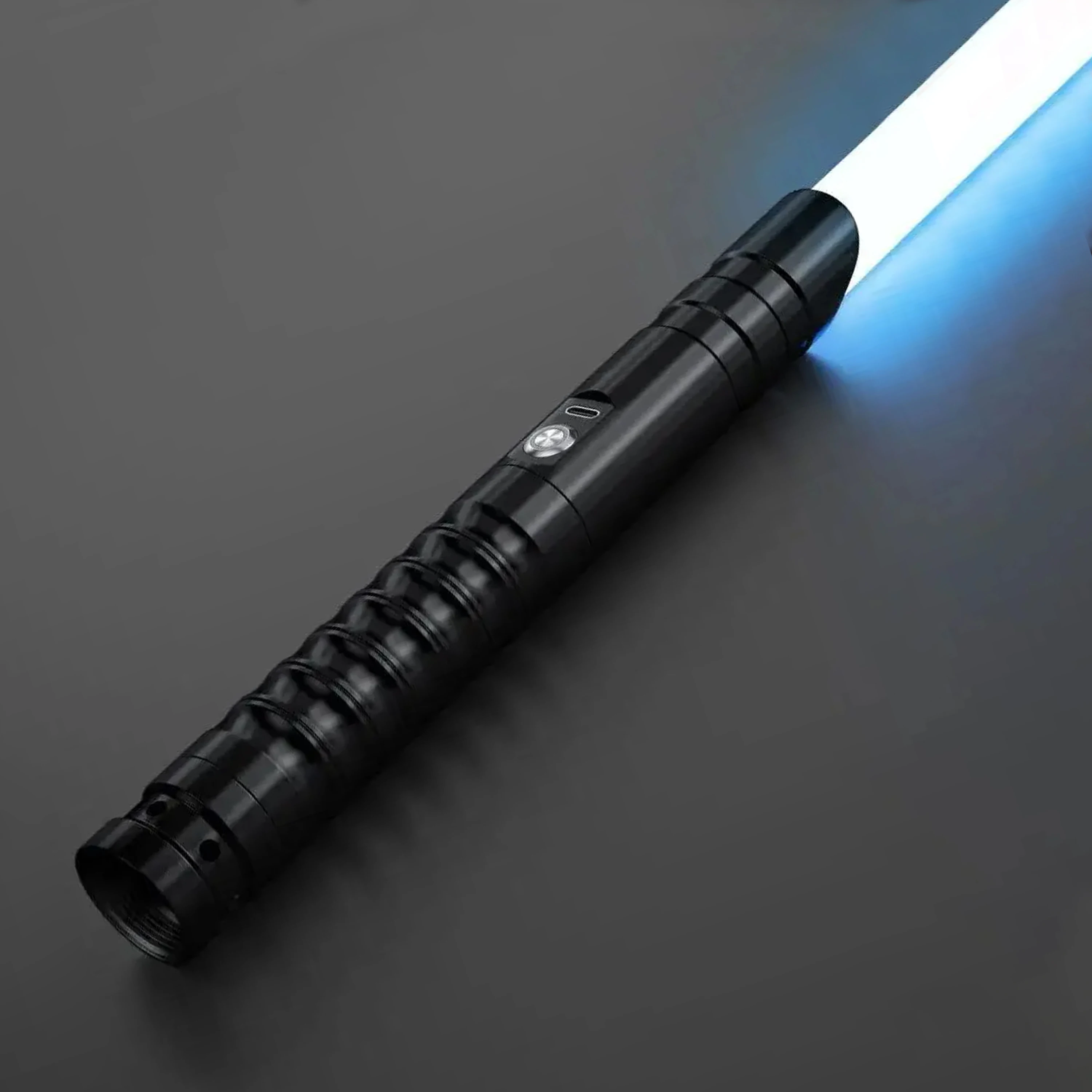 

RGB Smooth Swing Lightsaber 12 Sets Sound Effect Heavy Dueling Laser Sword 15 Changing Color Force FX Blaster FOC Lock Up