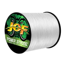 JOF 4 - Strand Durable Braided PE Multifilament Fishing Line - 300M 0.50mm 85LB (White)