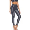 Sexy Shiny Pencil Pants Elastic Oil Glossy Tight Smooth Sheer See Through Leggings Dance Tights Candy Color Leotard 2