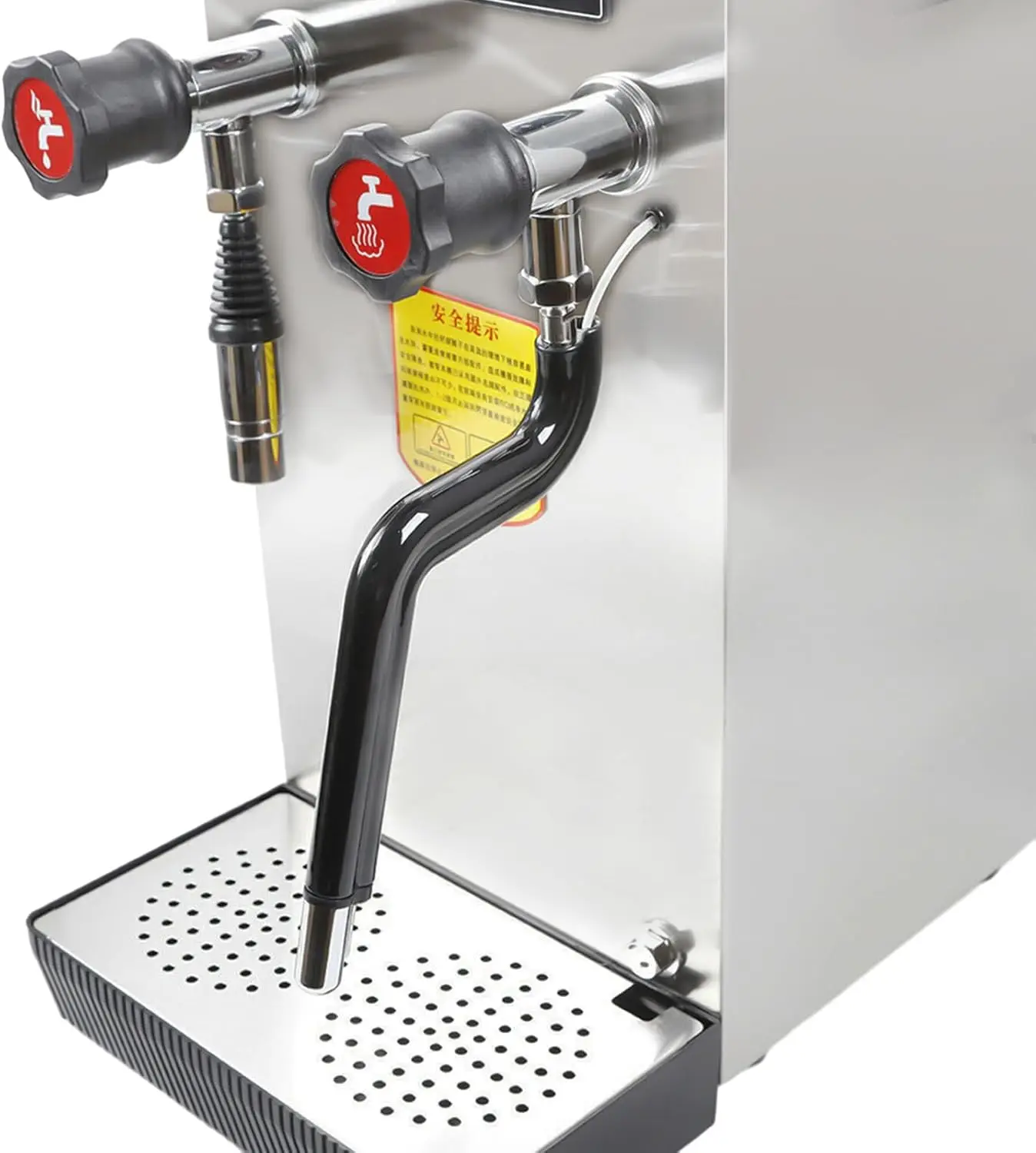 Milk Frother,8L/ 2.1Gal Full-Automatic Steam Boiling Water Frothing Machine with LED Display, Milk Foam Maker for Espresso Coffe 5