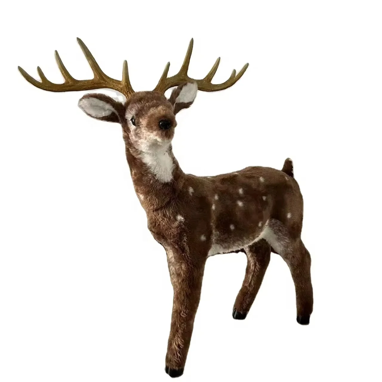 Animiertes Rentier, Weihnachtsdekorationen für den Innenbereich, singend