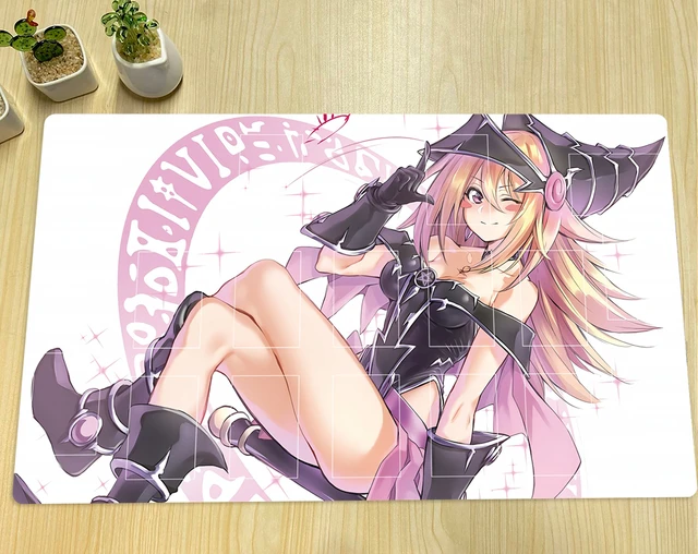 anime warrior girl Playmat) Cartoon Playmat,Board Games Anime Card Play Mat  Gathering,MTG Playmat,TV Computer Mega Playmat,Custom Table Pad Mouse Pad  with Free Waterproof Portable Bag