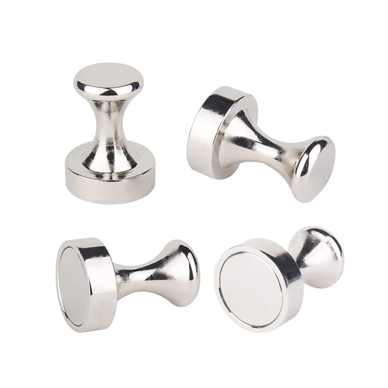 Magnetic Push Pins Neodymium Magnet Sucker Metal Thumbtack Hanging Hook Refrigerator Whiteboard Office