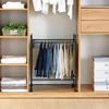 Movable Pants Storage Rack,Floor-standing Iron Trouser Hanger with 20/24 Hooks for Organizer Pants,Laundry Rack for Drying Skirt 4