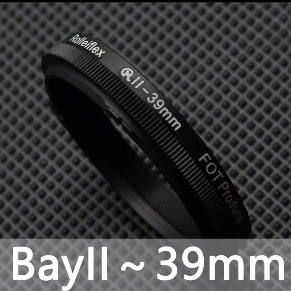 Bay III Metal Lens Hood For Rollei Rolleiflex 2.8 Series (C, D, E
