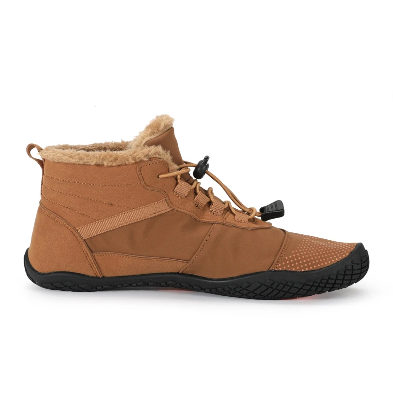 Winter Keep Warm Boots for Men Women Snow Boots Ankle Barefoot Shoes Outdoor Casual Work Shoes Anti-Slip For Trekking Climbing - 3