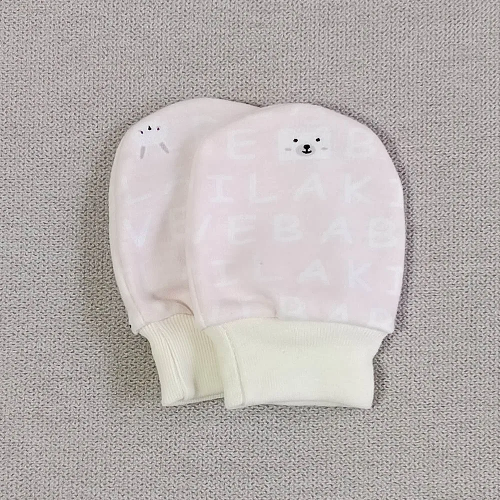 5 Pairs Baby Gloves Newborn No Scratch Mittens For Baby Set Cotton 0-3 Months Unisex Newborn Hand Mittens For Boys Girls 5