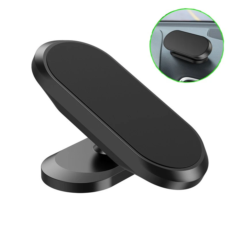 Magnetic Car Phone Holder Dashboard Magnet Phone Stand For iPhone Max Xiaomi Zinc Alloy Magnet GPS Car Mobile phone Mount cell phone stand