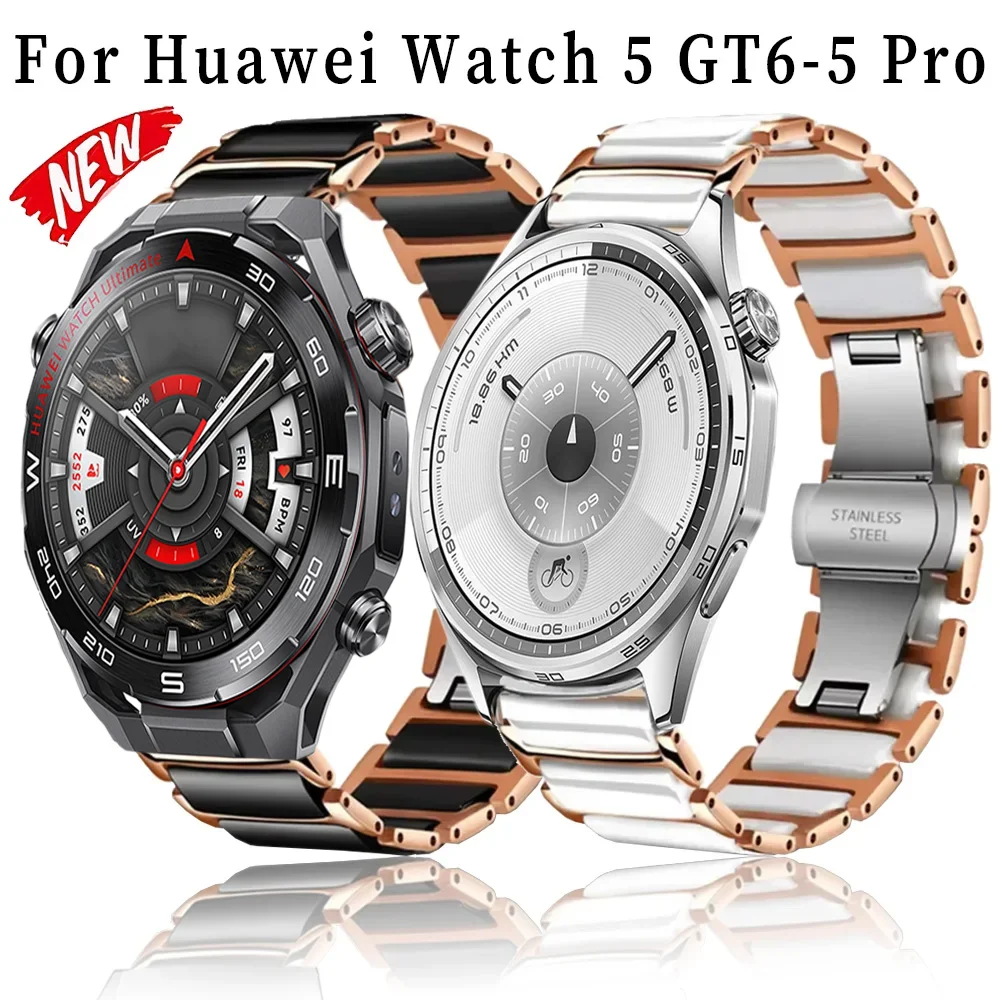 Ceramic Wristband for Smartwatches - 22mm/20mm, Comfortable Design
