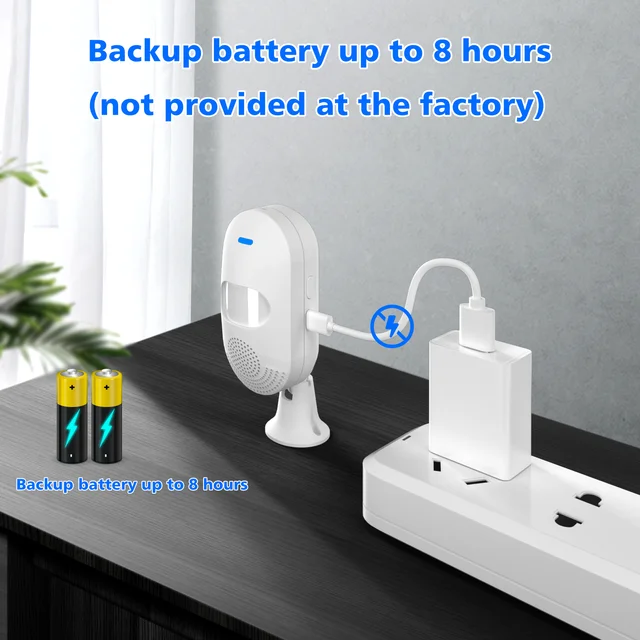 PIR Motion Detection Alarm Independent WiFi Infrared Alarm Detector Wireless Infrared Sensor APP Control for Home 6