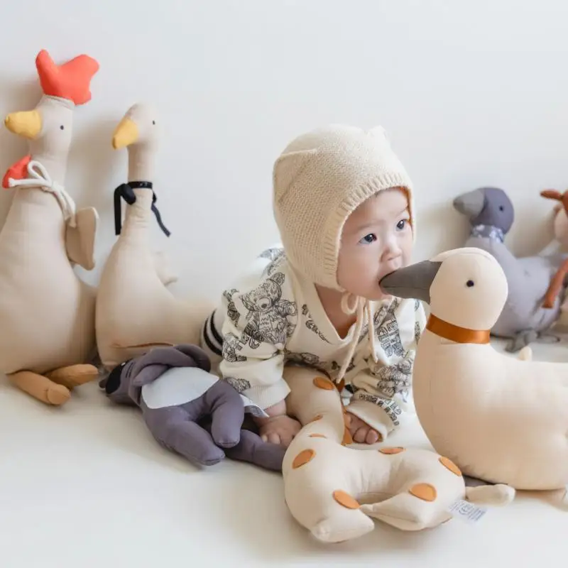 Instagram Baby Giraffe Doll Canvas Toy Doll Children's Baby Comfort Doll Comfort Pillow PP Cotton 4