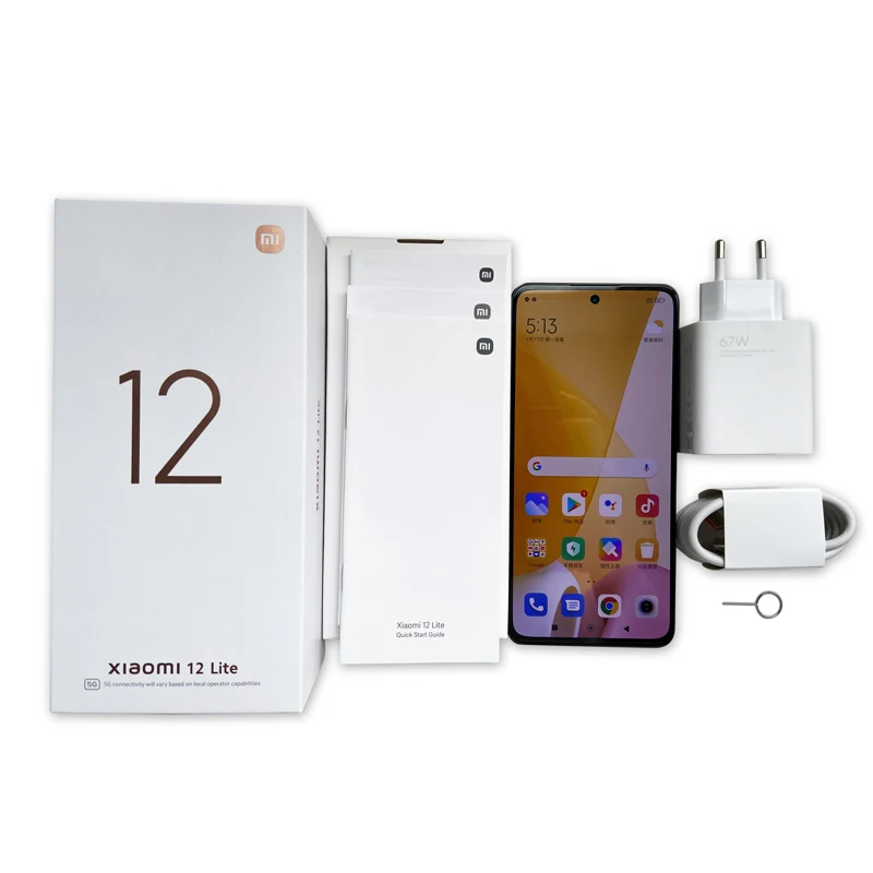 Globalna wersja Xiaomi 12 Lite Smartphone Snapdragon 778G 6.55 "120Hz AMOLED 108MP kamera NFC 4300mAh bateria 67W ładowanie 2 Globalna wersja Xiaomi 12 Lite Smartphone Snapdragon 778G 6.55 "120Hz AMOLED 108MP kamera NFC 4300mAh bateria 67W ładowanie 2