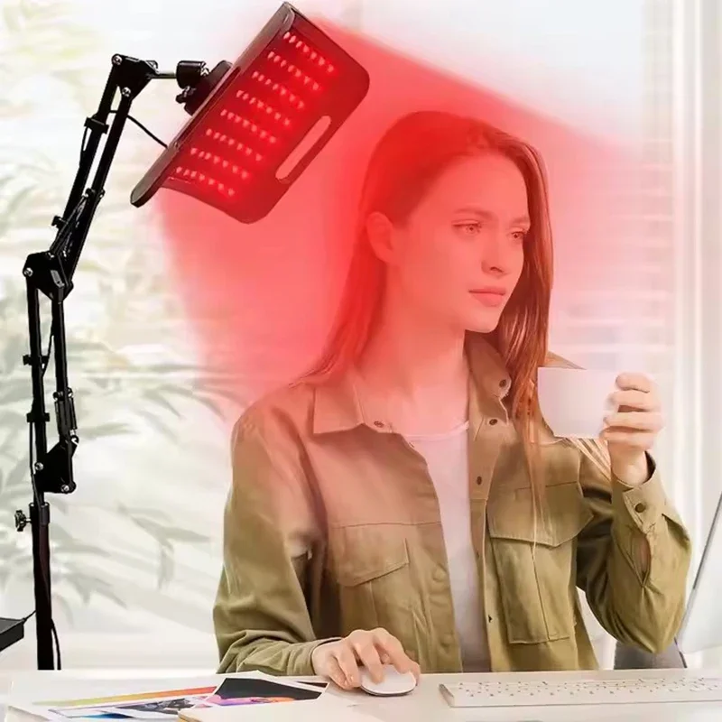 Body Care Red Light Therapy Lamp 660 Nm & 850 Nm Infrared Lamp for Body Pain Relief Skin Care Infrared Therapy with Bracket red light therapy wand red light therapy panel infrared therapy lamp