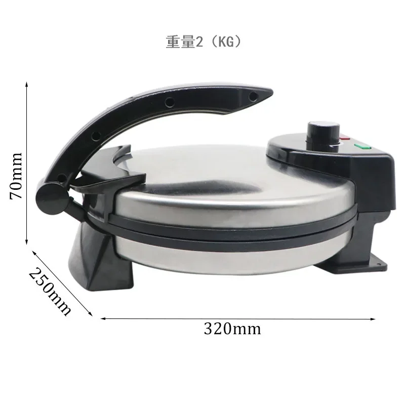 Approved 2000W 10 Inch Non-stick Chapati Tortilla Rotimatic Roti Maker Roti Chapati Making Machine Pita Making Machine Breakfast
