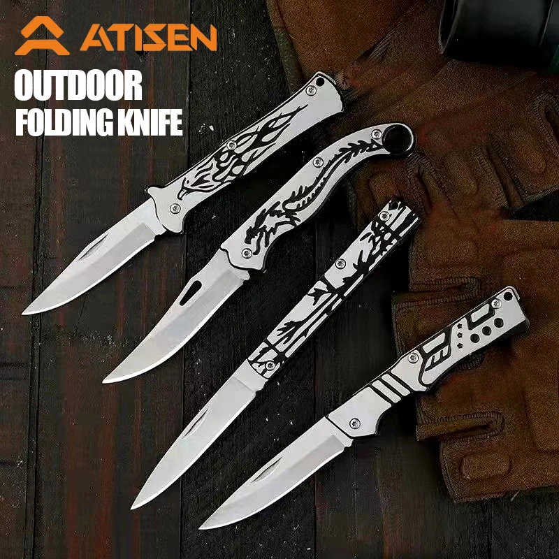 Stainless Steel Folding Knife Fillet Knife fishing boat fishing