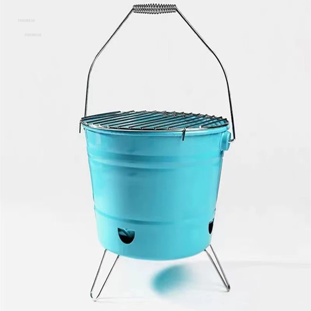 Vidéki Téli Tűz Gödrök Tűzfa Melegítő Faszén Fűtő Kályha Háztartás Grillezett Brazier Kültéri Kemping Kemence Máglya