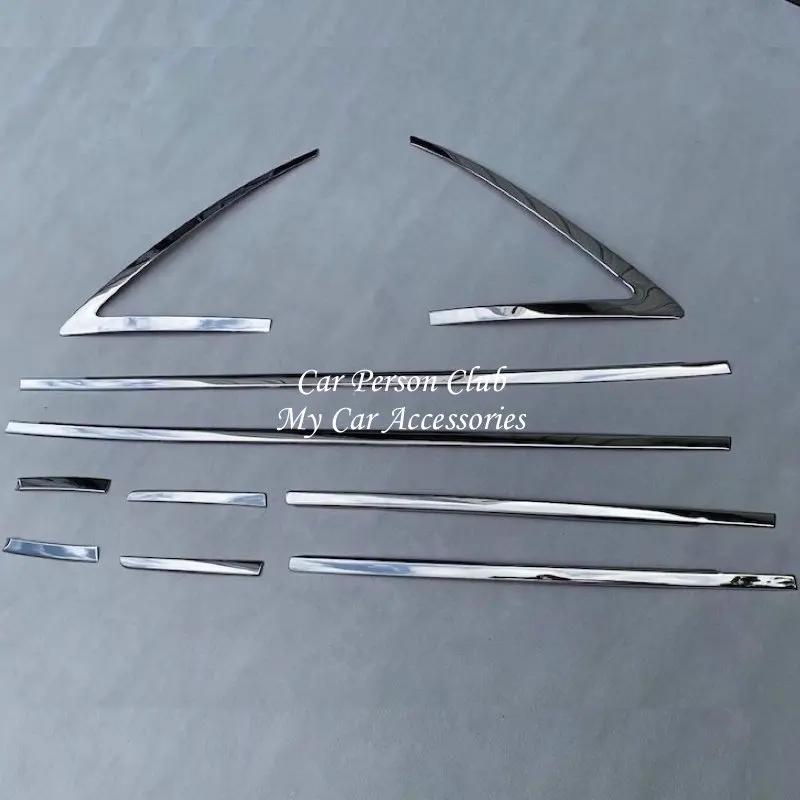 

For Nissan Note E13 2021 2022 Body Door Lower Window Pillar Frame Strips Trims Cover Stainless Steel Car Exterior Accessories