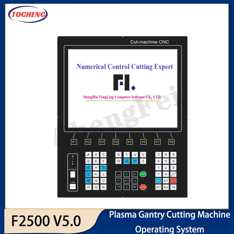 

Cnc Flame Fang Ling Cnc Latest Cutting Expert F2500B Plasma Controller Cnc Flame Plasma Gantry Cutting Machine Operating System