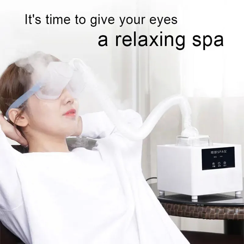 Eye Hot and Cold Ultrasonic Atomizer Spa Eye Care Tool Improve Dark Circles Dry Eyes Portable Moisturizing Spa Massager 3