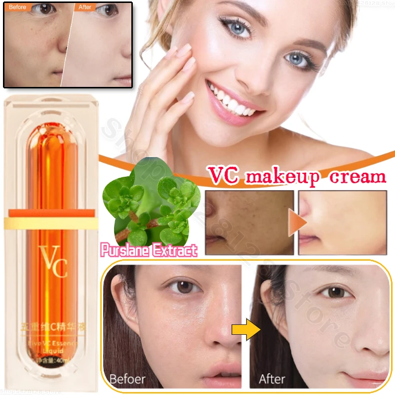 

Five VC Plain Cream Concealer Isolation Brightening Skin Makeup Front Milk 4 in 1 Skin Whitening Cream