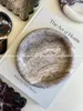 Japanese Retro Style Natural Marble Decorated Plate Living Room Art Ornament Photographic Prop Cave Stone Jewelry Storage Tray 2
