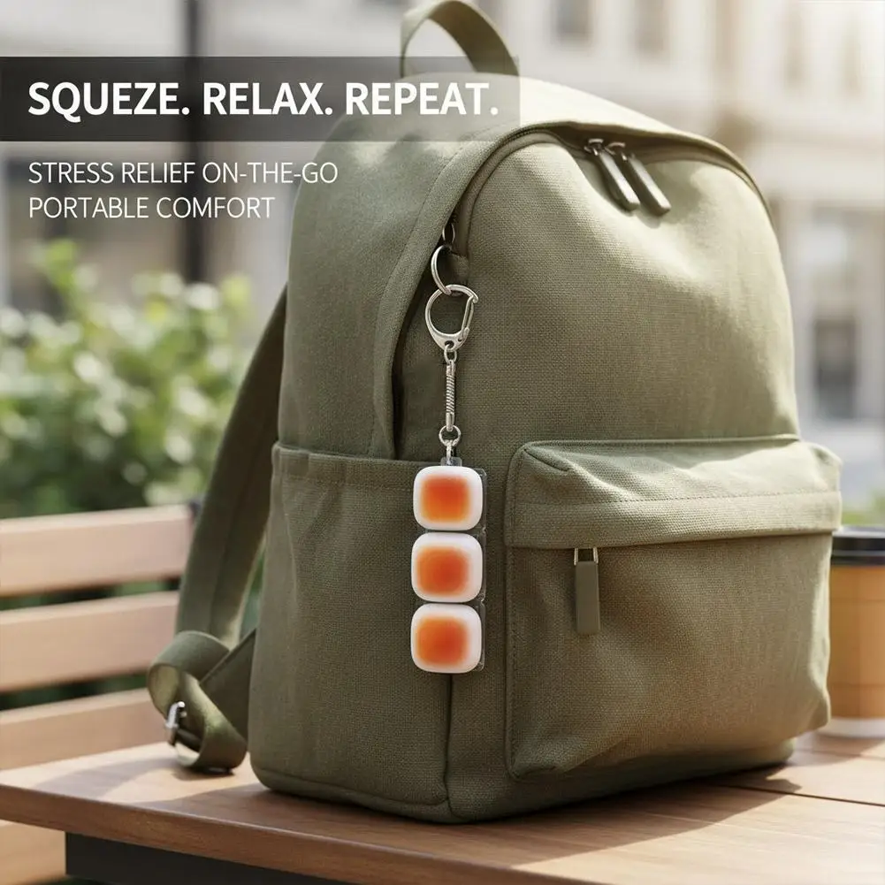 1/2/3/4/5/6/9 Keys Bread Keycap Stress Relief LED Light Figertip Clicker Butto Toy Mechaical Keyboard Pedat_voghion.com