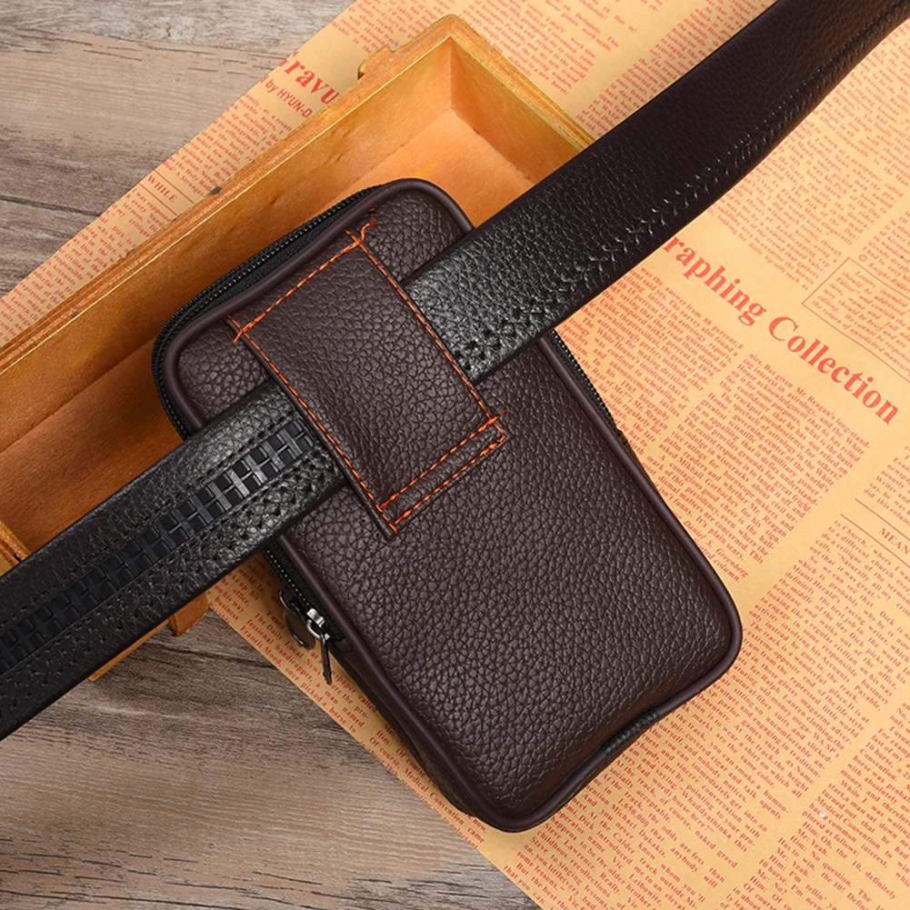 Men Waist Fanny Pack Multifunctional Shoulder Bag Zipper Belt Bum Pouch Coin Key Pouch Outdoor Purse Camping Hunting Bag