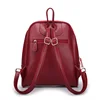 2024 New PU Backpack Trendy Casual Wild Backpack Female Models Bags School Backpack Korean Version of The Embroidered Backpack 6