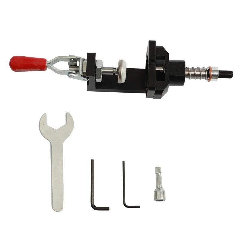

Aluminum Punching Locator Wood Doweling Jig Hole Drilling Guide Hole Puncher
