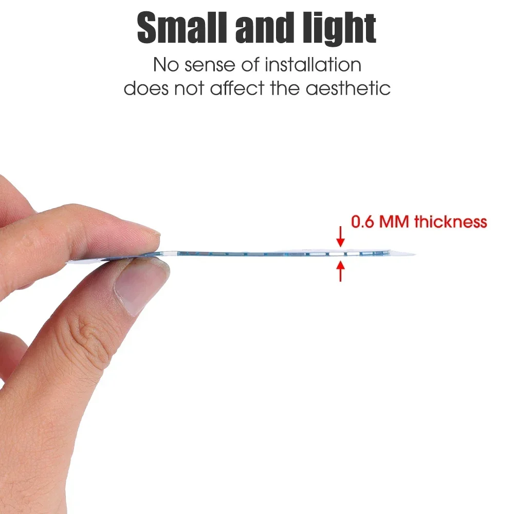10-1PCS Universal Metal Magnet Plate Sheet Strong Magnetic Circle Ring Sticker for Apple IPhone 15 Magsafe Wireless Charging 5