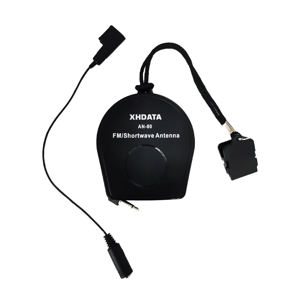 Xhdata An80 Antena Externa Apropriada com Todo o Receptor de Rádio Aumentam a Faixa do sw